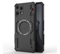 COMAKU Ultra Armor Case for Nothing Phone 3a Lite, Shockproof TPU+PC Cover, [Rapid Heat Dissipation] [Strong Magnetic] - Black