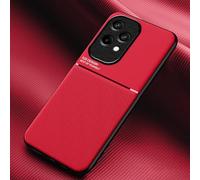 COMAKU Ultra-Thin TPU Silicone Case for Honor 200 Lite 5G, Skin Texture is Non-Slip and Shockproof Phone Case Cover - Red