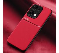 COMAKU Ultra-Thin TPU Silicone Case for Oppo A6 Pro 5G/4G, Skin Texture is Non-Slip and Shockproof Phone Case Cover - Red