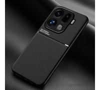 COMAKU Ultra-Thin TPU Silicone Case for Oppo Find X9 Pro, Skin Texture is Non-Slip and Shockproof Phone Case Cover - Black