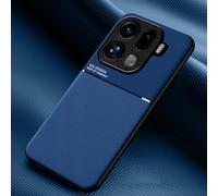 COMAKU Ultra-Thin TPU Silicone Case for Oppo Find X9 Pro, Skin Texture is Non-Slip and Shockproof Phone Case Cover - Blue