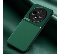 COMAKU Ultra-Thin TPU Silicone Case for OPPO Reno 12 FS 5G, Skin Texture is Non-Slip and Shockproof Phone Case Cover - Green