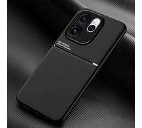 COMAKU Ultra-Thin TPU Silicone Case for Oppo Reno 15 Pro 5G, Skin Texture is Non-Slip and Shockproof Phone Case Cover - Black