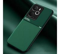 COMAKU Ultra-Thin TPU Silicone Case for Realme 14 5G / Realme 14T 5G, Skin Texture is Non-Slip and Shockproof Phone Case Cover - Green