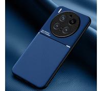 COMAKU Ultra-Thin TPU Silicone Case for Vivo X300, Skin Texture is Non-Slip and Shockproof Phone Case Cover - Blue