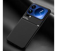 COMAKU Ultra-Thin TPU Silicone Case for Xiaomi 17 Pro Max, Skin Texture is Non-Slip and Shockproof Phone Case Cover - Black