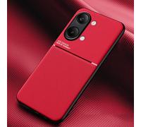 COMAKU Ultra-Thin TPU Silicone Case for Xiaomi Poco X8 Pro Max 5G, Skin Texture is Non-Slip and Shockproof Phone Case Cover - Red
