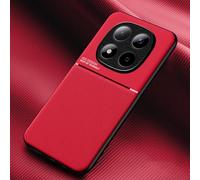 COMAKU Ultra-Thin TPU Silicone Case for Xiaomi Redmi Note 15 Pro 5G, Skin Texture is Non-Slip and Shockproof Phone Case Cover - Red