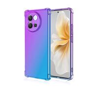 COMAKU vivo V40 lite 5G Case - Ultra Light Slim TPU Phone Cover with Shockproof Protection, Stylish Gradient Clear Design Compatible for vivo V40 lite 5G - purple blue