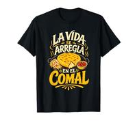 Comal Arepa Pupusa Spanish Quote T-Shirt