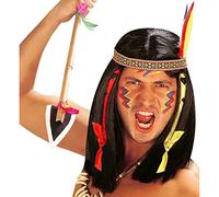 Comanche Indian Wig for Fancy Dress Costumes & Outfits Accessory
