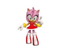 Comansi, Amy Rose Sonic Figure, Sonic the Hedgehog Collection, Plastic Hand-Painted Toys, Non-Articulated Display, Perfect for Kids and Cake Topper Party Decorations, Birthday Gift, 9 Cm