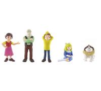 Comansi Play Set - 5 Figures Heidi Grandad Peter Heidi Clara Josef Approx. 5.5 - 9 cm