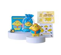 Comansi Pompompurin Collectible Figure with 5 Exclusive Hello Kitty and Friends Accessories