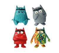 Comansi, The Colour Monster Figures, The Colour Monster Toys, Designed to Help Young Children Manage their Emotions, Special Hand-painted Figures