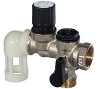 Comap 889216 Groupe de sécurité 889 INOX Safety Angled Stainless Steel for Water Heaters-20 x 27 or 3/4 Inch, Grey