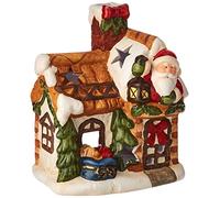 Comarco Sa Pack of 4 terracotta houses Babbo/puppet 14x10x15 cm