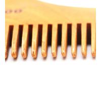 Comb 1Pcs Comb Pear Wooden Comb Professional Beard Styling Trim Templates Comb For Perfect Lines Men Shaving Tools