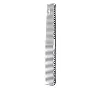 Comb Aluminum Hair Comb Pro Hairdressing Combs Cutting Dying Brush Barber Tools Salon Accessaries(Large-silver)