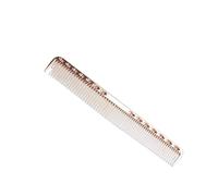 Comb Aluminum Hair Comb Pro Hairdressing Combs Cutting Dying Brush Barber Tools Salon Accessaries(Small-rose gold)