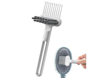 Comb Cleaner - 2 in 1 Comb Hair Removal Cleaning Tools | Reusable, Removes Hair from Brushes and Combs | Styling Supplies for Salon Family Travel Bathrooms Dirts Living Room Bedrooms Daily Barber