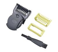 Comb Compatible with One Blade Face + BodyQP2520、QP2530、QP2620、QP2630、QP27xx、QP28xx,14 in 1 Adjustable Attachments, Body Comb, Brush, 4PCS