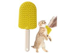 Comb for Cats - Cat Hair Comb,Deshedding Tool Gentle Non-Slip with Ice Cream Shape Brush Supplies for Puppies Clinics Salons Travel