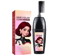 Comb For Hair Coloring With Integrated Brush, Portable Hair Dye Comb For Gray Ocks Coverage, Plant Extract Mane Dye, Gentle And Non Irritating To The Scalp, For Women Men
