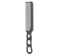 Comb for Men,Metal Hair Comb,Aluminum Fine Tooth Hair Cutting Flat Top Clipper Comb,Hair Cutting, Styling Tool,for Professional Stylists and Barbers (Black)