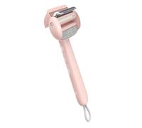 Comb for pets, ergonomic handle for brushing and cleaning | comb for cats for loose hair, in the bathroom, living room, shelter, travel, for puppies and animals with long hair and