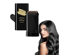 Comb Hair Dye Pen, 2 in 1 Black Hair Dyes with Combs Applicator, Waterproof Sweat-Proof Temporary Root Touch Up Tool, Portable Hair Colouring Cream for Women Men (Black-1pc)