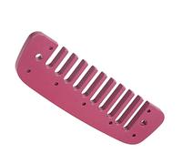 Comb Harmonica Part 10-Hole Valve Lapping Tool, Terminal Removal Tool Kit 4.1 X 1.3 X 0.2in Small Aluminum Alloy Small Musical Instrument Fitting for Beginner Students Kids (Rose