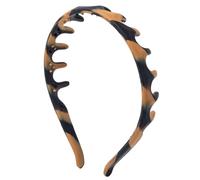 Comb Headband Headband with Teeth, Silicone U Shape High Cranium Comb Non Slip, Reversible Korean Hair Bands for Women