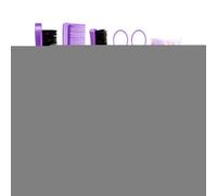 Comb Set for - 0.79 Inch Smooth Functional Hair Brush with Bristles, Small Backward Curved Hairstyles, Detangling Sizes for Women and Girls | Stylish Multi-Purpose Outdoor and Indoor Service
