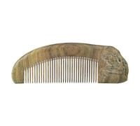 Comb Solid Wood Carved Hair Comb Fine Tooth Beard Comb Travel Hair Comb for Combing and Styling Wet or Dry Curly, Wavy Or Straight Hair Hairbrush