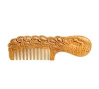 Comb Solid Wood Long Hair Comb, Hair Massager, Bathroom Comb, Men's Beard Grooming, Hair Salon Styling Comb Hairbrush