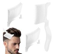 Comb that Fades in Hair Cutting - Tools Comb Guide for Clippers | Anti-static Flat and Curved Combs Mix Position Edges Push Use Home Salons, Compatible with