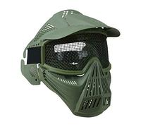 Combat Airsoft Full Face Poly Mesh Mask Adjustable One Size Fits All Softair 6mm