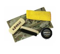 Combat Boot Care Kit With Black Polish
