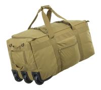 Combat Carrying Duffel Tactical Travel Wheelie Bag Backpack Luggage Coyote Tan