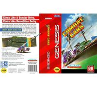 Combat Cars Genesis Replacement Box Art Case Cover Only