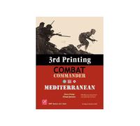COMBAT COMMANDER MEDITERRANEAN 3RD PRINTING BOARD GAME
