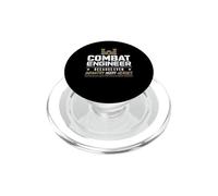Combat Engineer Infantry Needs Heroes Military Army Veteran PopSockets PopGrip for MagSafe