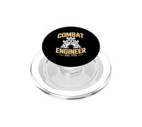 Combat Engineer Military Veteran Combat Engineer PopSockets PopGrip for MagSafe