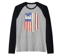 Combat Engineer - Patriotic Army Soldier Engineering Raglan Baseball Tee