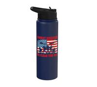 Combat Engineer - Patriotic Army Soldier Engineering Stainless Steel Insulated Water Bottle