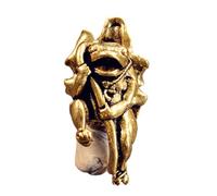 Combat Frog Paracord Pendant is made from premium brass with a personalized frog design paracord for emergency use and trendy accessories, フリーサイズ