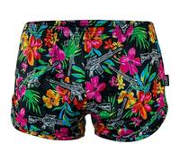 Combat Iron Ranger Panties Silkies for Men - Men’s Running Shorts 2.5” Gym Athletic Jogging Shorts, Tactical Hawaiian, Large