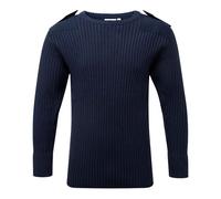 Combat Jumper Crew Neck Blue Castle Army Military Style Warm Work Security Top