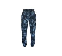 Combat Military Army Training Style Sweat Pants camo Joggers (Small, Midnight camo)